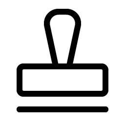 Stamp Light icon