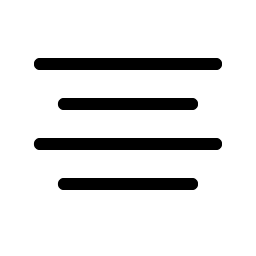 Text Align Center Light icon