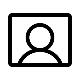 User Rectangle Light icon