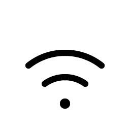 Wifi Medium Light icon