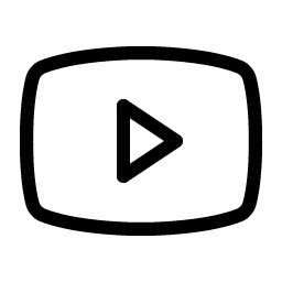 Youtube Logo Light icon