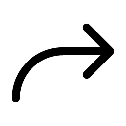 Arrow Bend Up Right icon