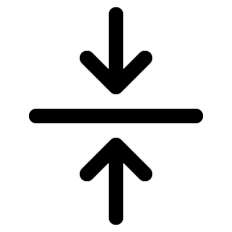 Arrows In Line Vertical icon