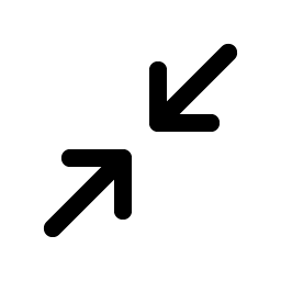 Arrows In Simple icon