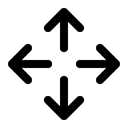 Arrows Out Cardinal icon