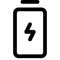 Battery Charging Vertical icon