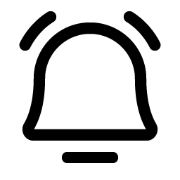 Bell Simple Ringing icon - free SVG download