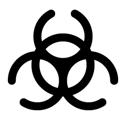Biohazard icon