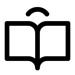Book Open User icon