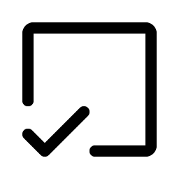 Check Square Offset icon