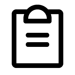 Clipboard Text icon