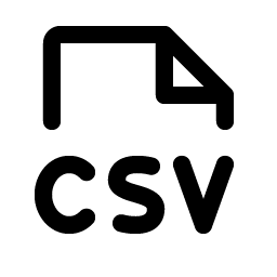 File Csv icon