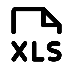 File Xls icon