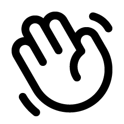 Hand Waving icon