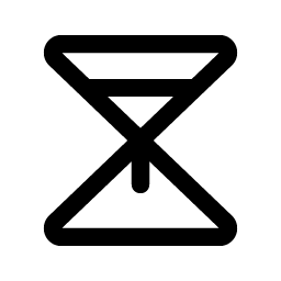 Hourglass Simple Medium icon