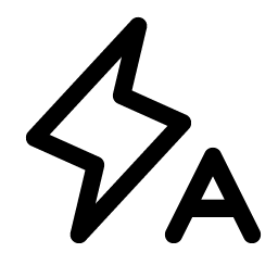 Lightning A icon