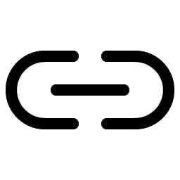 Link Simple Horizontal icon - free SVG download