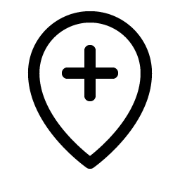 Map Pin Plus icon