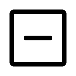 Minus Square icon