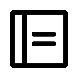 Notebook icon - free SVG download