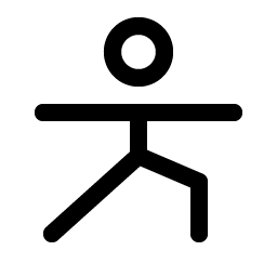 Person Simple Tai Chi icon