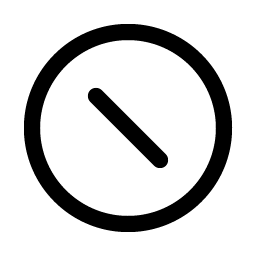 Prohibit Inset icon