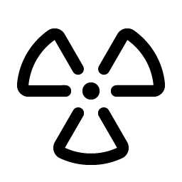 Radioactive icon