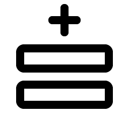 Rows Plus Top icon