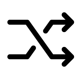 Shuffle Angular icon