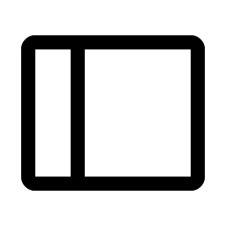 Sidebar Simple icon