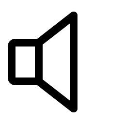 Speaker None icon