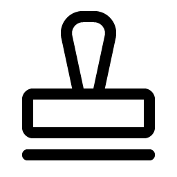 Stamp icon