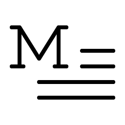 Article Medium Thin icon