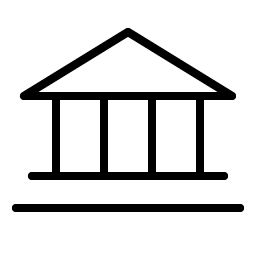 Bank Thin icon