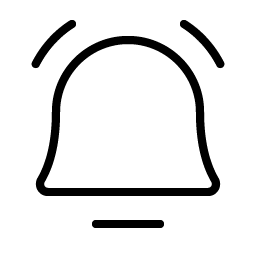 Bell Simple Ringing Thin icon