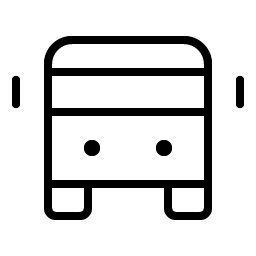 Bus Thin icon