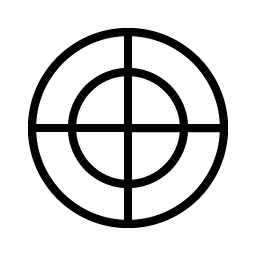 Chart Polar Thin icon - free SVG download