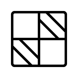 Checkerboard Thin icon - free SVG download