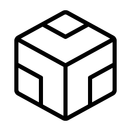 Codesandbox Logo Thin icon