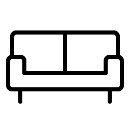 Couch Thin icon