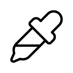 Eyedropper Sample Thin icon