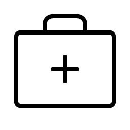 First Aid Kit Thin icon