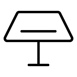 Lectern Thin icon