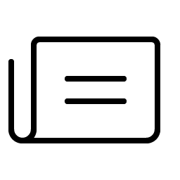 Newspaper Thin icon