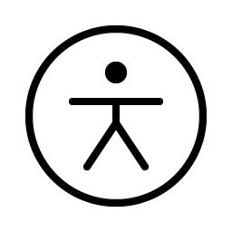 Person Simple Circle Thin icon