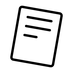 Read Cv Logo Thin icon