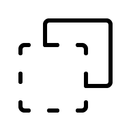 Selection Foreground Thin icon