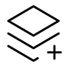 Stack Plus Thin icon