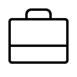 Suitcase Simple Thin icon