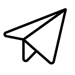 Telegram Logo Thin icon